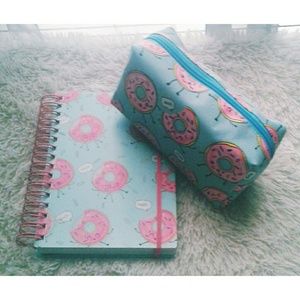 Donut 2pc Stationery